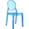 Baby Elizabeth Kids Chair - Transparent Blue - Baby Elizabeth Kids Chair - Transparent Blue