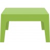 Box Resin Outdoor Center Table - Tropical Green