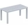 Ocean Rectangle Cofee Table Silver Gray - Ocean Rectangle Cofee Table Silver Gray
