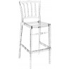 Opera Polycarbonate Barstool Transparent Clear