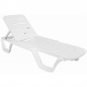 Sunlight Pool Chaise Lounge White