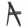 Dream Folding Outdoor Chair Black - Side View - Dream Folding Outdoor Chair Black - Side View