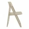 Dream Folding Outdoor Chair Taupe - Side Angle - Dream Folding Outdoor Chair Taupe - Side Angle