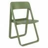 Dream Folding Outdoor Chair Olive Green - Angled View - Dream Folding Outdoor Chair Olive Green - Angled View