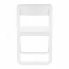Dream Folding Outdoor Chair White - Front View - Dream Folding Outdoor Chair White - Front View