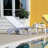 Compamia Sundance Pool Chaise Lounge - White - LIfestyle - Compamia Sundance Pool Chaise Lounge - White - LIfestyle