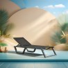 Compamia Rio Sling Chaise Frame Sling Black - Compamia Rio Sling Chaise Frame Sling Black