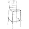 Chiavari Polycarbonate Barstool - Transparent Clear