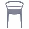 Compamia Mila Dining Arm Chair (Gray) - Back - Compamia Mila Dining Arm Chair (Gray) - Back
