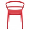Compamia Mila Dining Arm Chair (Red) - Back