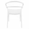 Compamia Mila Dining Arm Chair (White) - Back - Compamia Mila Dining Arm Chair (White) - Back