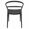 Pia Dining Chair (Black) - Back - Pia Dining Chair (Black) - Back