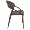 Sunset Dining Chair (Brown) - Side