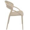 Sunset Dining Chair (Dove Gray) - Side