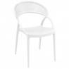 Sunset Dining Chair (White) - Front Angled