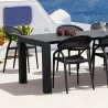 Compamia Sunset Extendable Dining Set 9 Piece In Black - Lifestyle 2 - Compamia Sunset Extendable Dining Set 9 Piece In Black - Lifestyle 2