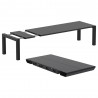 Compamia Sunset Extendable Dining Set 9 Piece In Black - Dining Table Extender