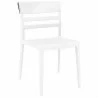 Moon Dining Chair White Transparent (Clear) - Moon Dining Chair White Transparent (Clear)