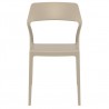 Snow Dining Chair Dove Gray - Front