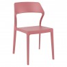 Compamia Snow Dining Chair in Marsala - Angled