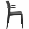 Plus Arm Chair Black - Side - Plus Arm Chair Black - Side