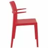 Plus Arm Chair Red - Side - Plus Arm Chair Red - Side