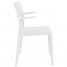 Plus Arm Chair White - Side