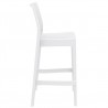 Maya Resin Counter Stool White - Side