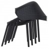 Compamia Sky Outdoor Dining Chair - Black