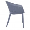 Compamia Sky Outdoor Dining Chair - Dark Gray