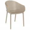 Compamia Sky Outdoor Dining Chair - Dove Gray