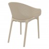Compamia Sky Outdoor Dining Chair - Dove Gray
