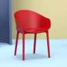 Compamia Sky Outdoor Dining Chair - Red