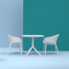 Compamia Sky Outdoor Dining Chair - White