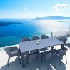 Compamia Sky 9-Piece Extendable Dining Set - Dark Gray