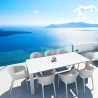 Compamia Sky 9-Piece Extendable Dining Set - White