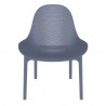 Compamia Sky Lounge Chair - DARK GRAY - Front