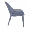 Compamia Sky Lounge Chair - DARK GRAY - Front