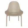 Compamia Sky Lounge Chair - DOVE GRAY - Front