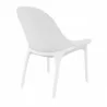 Compamia Sky Lounge Chair - WHITE - Perpective - Compamia Sky Lounge Chair - WHITE - Perpective