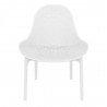 Compamia Sky Lounge Chair - WHITE - Front