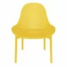 Compamia Sky Lounge Chair - YELLOW - Front - Compamia Sky Lounge Chair - YELLOW - Front