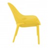 Compamia Sky Lounge Chair - YELLOW - Side
