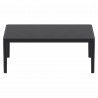 Compamia Sky Outdoor 39-inch Lounge Table - Black