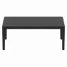 Compamia Sky Outdoor 39-inch Lounge Table - Black - Compamia Sky Outdoor 39-inch Lounge Table - Black