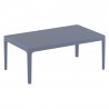 Compamia Sky Outdoor 39-inch Lounge Table - Dark Gray