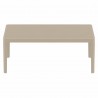 Compamia Sky Outdoor 39-inch Lounge Table - Dove Gray