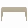 Compamia Sky Outdoor 39-inch Lounge Table - Dove Gray - Compamia Sky Outdoor 39-inch Lounge Table - Dove Gray
