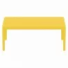 Compamia Sky Outdoor 39-inch Lounge Table - Yellow - Compamia Sky Outdoor 39-inch Lounge Table - Yellow