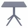 Compamia Sky Square Outdoor Lounge Table - Dark Gray - Compamia Sky Square Outdoor Lounge Table - Dark Gray